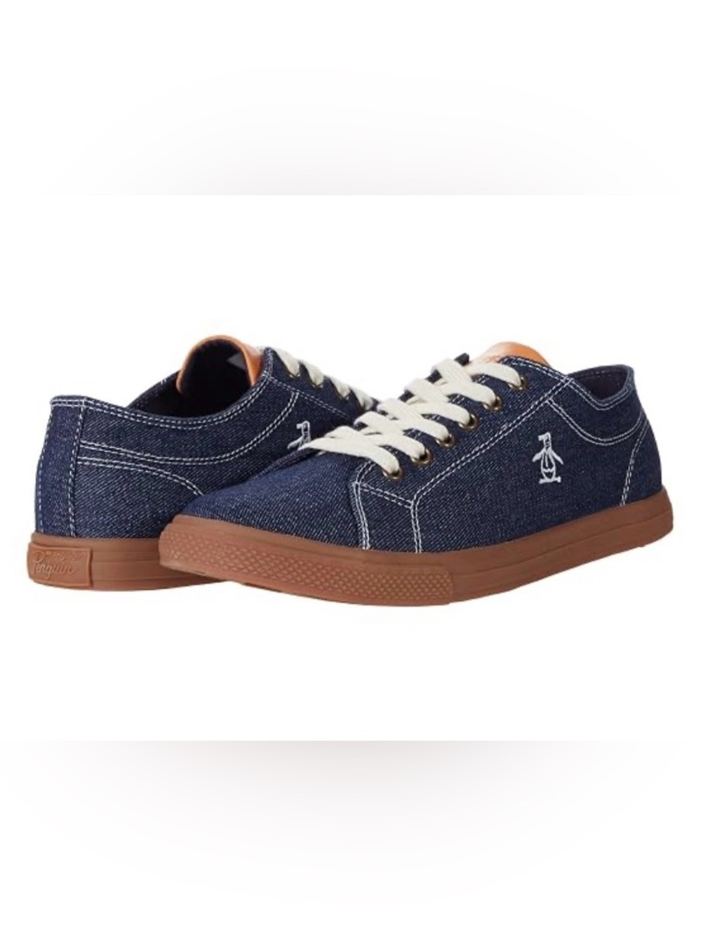 Original Penguin Sam Stripe Lace Sneakers, Size 11